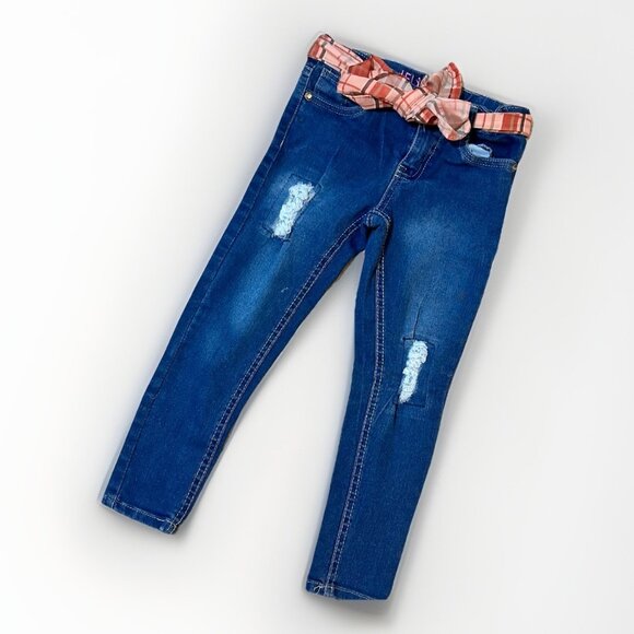 Disney Hocus Pocus Shirt & Delia's Jeans Girls 6X Black T-Shirt & Jeans W/Belt - Picture 5 of 7